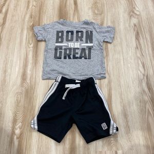 Carter’s boys 2T “born to be great” set